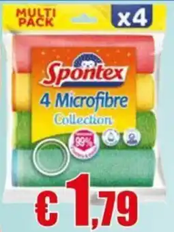 Casalandia Spontex 4 Microfibre Collection offerta