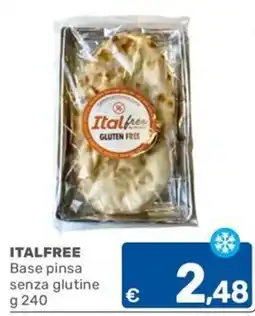 ARCA C+C cash and carry Italfree base pinsa senza glutine offerta