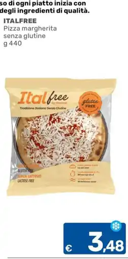 ARCA C+C cash and carry Italfree Pizza margherita senza glutine offerta