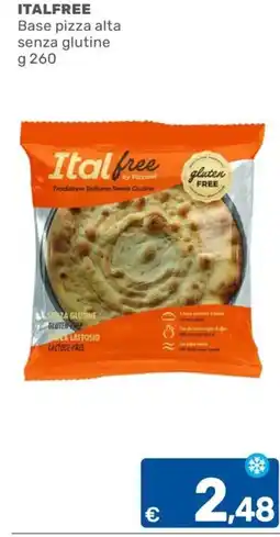 ARCA C+C cash and carry Italfree Base pizza alta senza glutine offerta