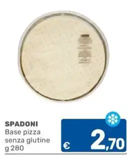 ARCA C+C cash and carry Spadoni base pizza senza glutine offerta