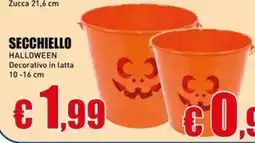Casalandia Secchiello halloween offerta