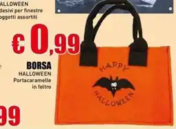 Casalandia Borsa Halloween Portacaramelle in feltro offerta
