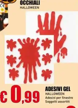 Casalandia Adesivi gel Halloween offerta