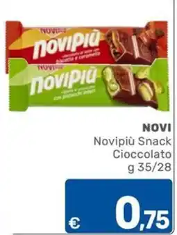 ARCA C+C cash and carry Novipiù Snack Cioccolato offerta