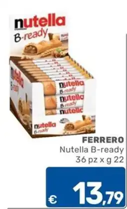 ARCA C+C cash and carry Nutella B-ready offerta