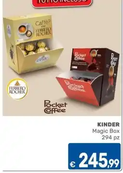 ARCA C+C cash and carry Kinder Magic Box offerta