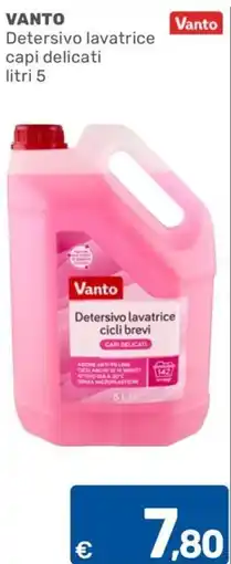 ARCA C+C cash and carry Vanto Detersivo lavatrice capi delicati offerta