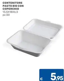 ARCA C+C cash and carry Contenitore pasto bio con coperchio offerta
