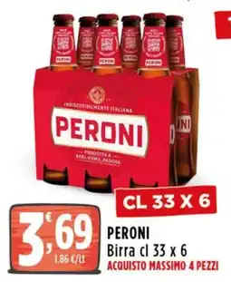 Rossotono Carrefour Peroni Birra offerta