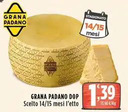 Rossotono Carrefour Grana Padano DOP offerta