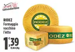 Rossotono Carrefour Formaggio vaccino Rodez offerta