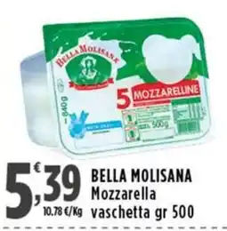 Rossotono Carrefour Bella Molisana Mozzarella offerta