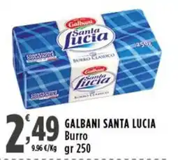 Rossotono Carrefour Galbani Santa Lucia Burro offerta