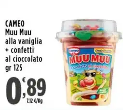 Rossotono Carrefour Cameo Muu Muu alla vaniglia offerta