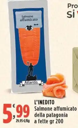Rossotono Carrefour Salmone affumicato Atlantis offerta