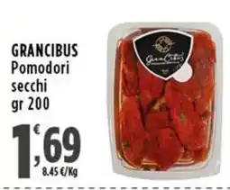 Rossotono Carrefour Grancibus pomodori secchi offerta