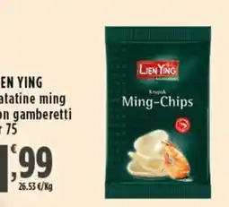 Rossotono Carrefour Lien Ying Ming-Chips offerta