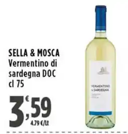 Rossotono Carrefour Sella & Mosca Vermentino di Sardegna DOC offerta