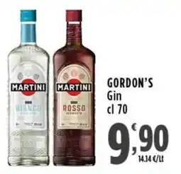 Rossotono Carrefour Martini Gin offerta