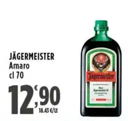 Rossotono Carrefour Jägermeister Amaro offerta