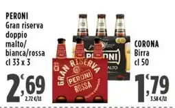 Rossotono Carrefour Peroni Gran riserva rossa offerta