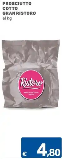 ARCA C+C cash and carry Prosciutto cotto Ristoro offerta