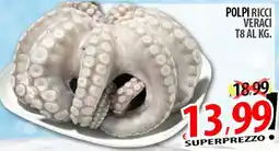 Il Genio Supermercato Polpi ricci veraci offerta