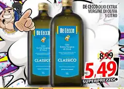 Il Genio Supermercato De Cecco olio extra vergine di oliva classico offerta
