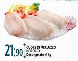 Rossotono Carrefour Cuore di merluzzo nordico offerta