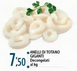 Rossotono Carrefour Anelli di totano giganti offerta