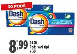 Rossotono Carrefour Dash Pods offerta