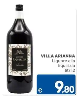 ARCA C+C cash and carry Villa Arianna Liquore alla liquirizia offerta