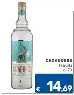ARCA C+C cash and carry Tequila Cazadores offerta