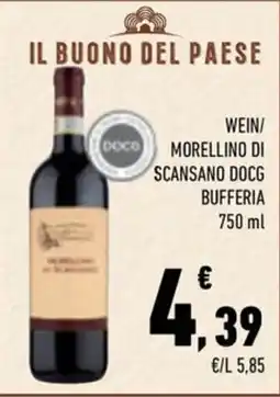 Conad City Morellino di Scansano DOCG Bufferia offerta