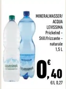 Conad City Mineralwasser/ Acqua Levissima offerta