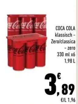 Conad City Coca Cola klassisch Zero/classica offerta