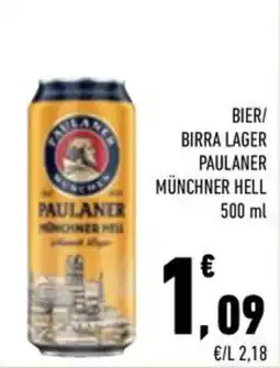 Conad City Paulaner Münchner Hell offerta