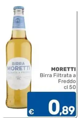ARCA C+C cash and carry Moretti Birra Filtrata a Freddo offerta