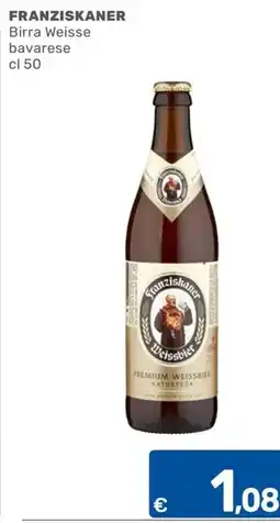 ARCA C+C cash and carry Franziskaner Birra Weisse bavarese offerta