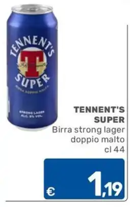ARCA C+C cash and carry Tennent's Super offerta