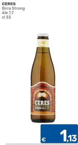 ARCA C+C cash and carry Ceres Birra Strong Ale offerta