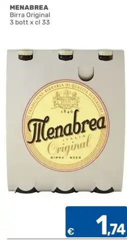 ARCA C+C cash and carry Menabrea Birra Original offerta