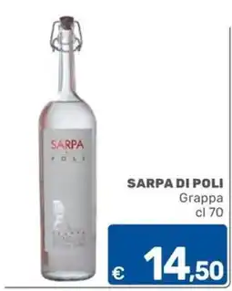 ARCA C+C cash and carry Sarpa di Poli Grappa offerta