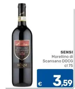 ARCA C+C cash and carry Sensi Morellino di Scansano DOCG offerta