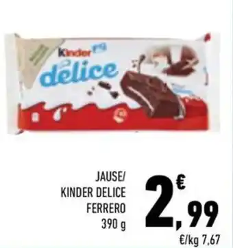 Jause/ Kinder Delice Ferrero