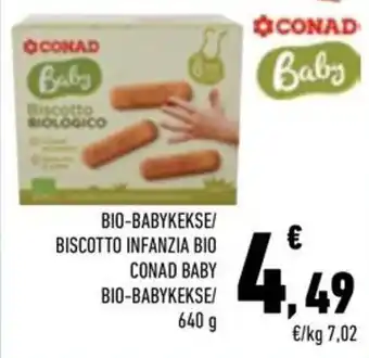Biscotto biologico Conad Baby