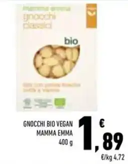 Conad Superstore Gnocchi bio vegan mamma emma offerta