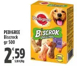 Rossotono Carrefour Pedigree Biscrock Original offerta