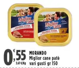 Rossotono Carrefour Miglior cane patè offerta